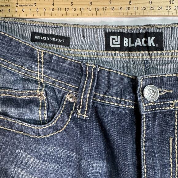 Carbon Jeans Relaxed Straight Flex Men's Size 32x34 - Picture 5 of 8